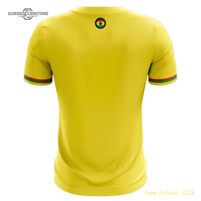 Ghana Concept 20252026 Third Jersey  Official Retro Breathable