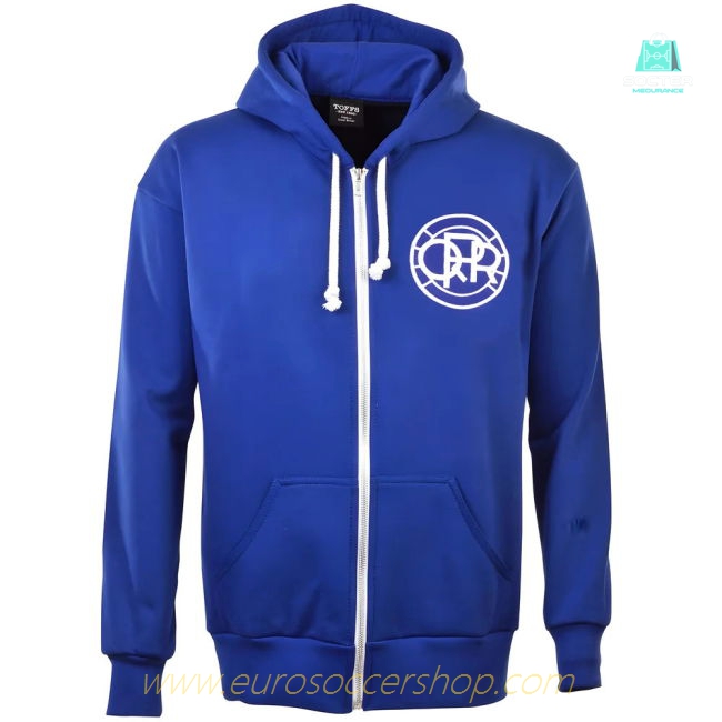 QPR FC Zipped Hoodie - Royal