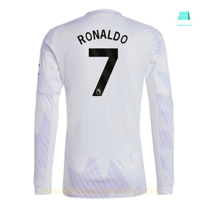 2025-2026 Man Utd Long Sleeve Away Shirt (Ronaldo 7)