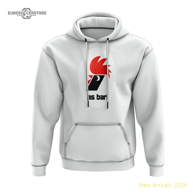 Bari Hoody (White) Serie A Football Wear Classic Football Kit