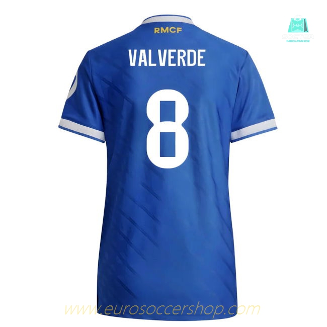 2025-2026 Real Madrid Authentic Third Shirt (Womens) (Valverde 8)