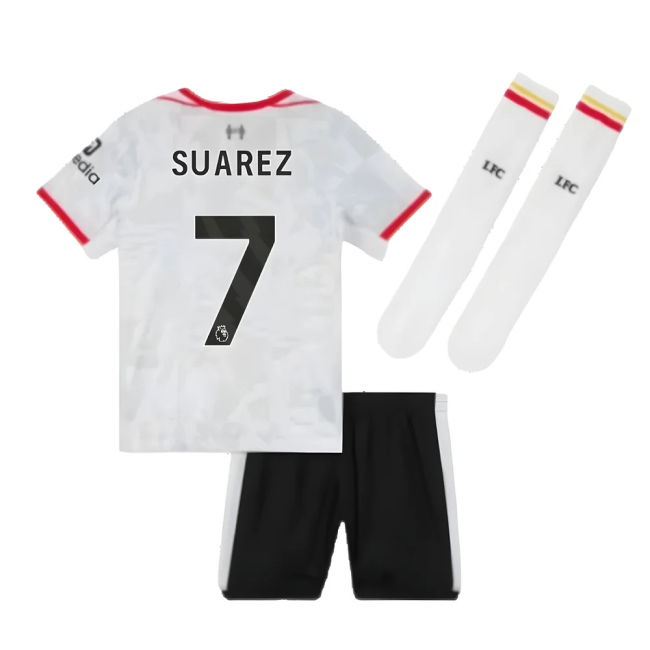 2024-20 Liverpool Third Soccer Jersey Suarez 7 L M S