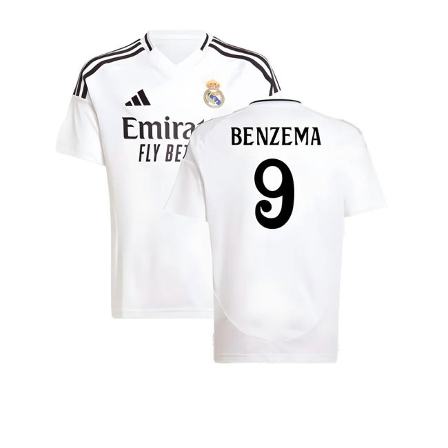 2024-2025 Home Shirt by Real Madrid (Children
