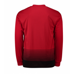 Comfort Fit Man Utd 18-19 Manchester United Home Long Sleeve Jersey