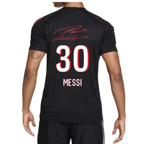 [DDJ] 2026-2027 PSG Strike Training Shirt (Black) (Messi 30)