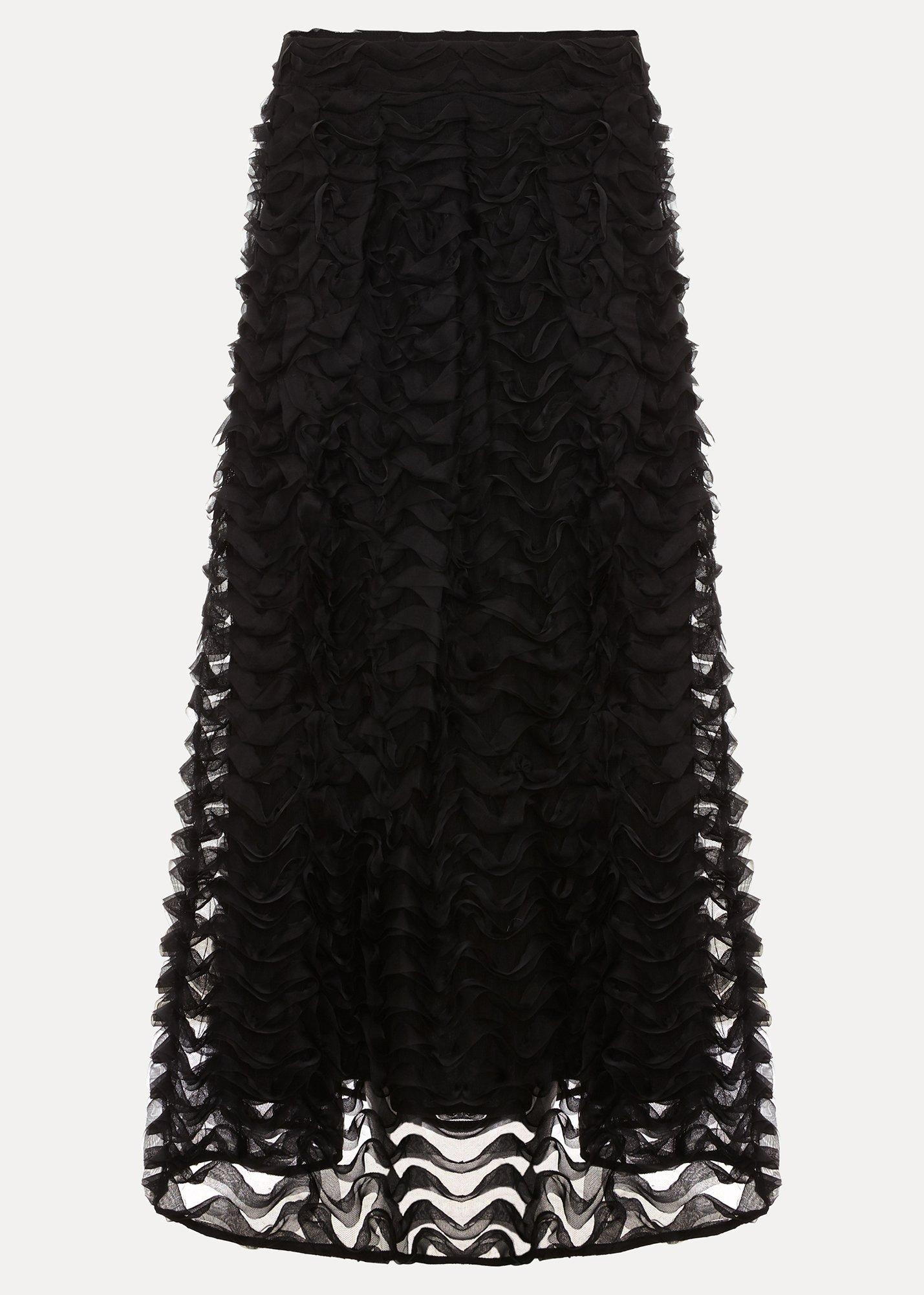 Talis Textured Midi Skirt