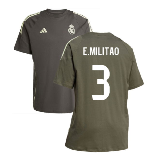 2025-2026 Real Madrid Football Shirt (Utility Grey) Reinforced Seams