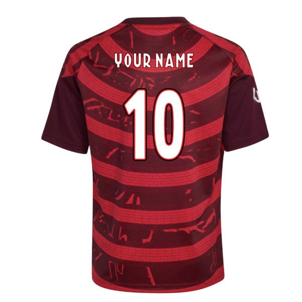 [DDJ] 2026-2027 Ajax Pre-Match Shirt (Red) - Kids (Your Name)