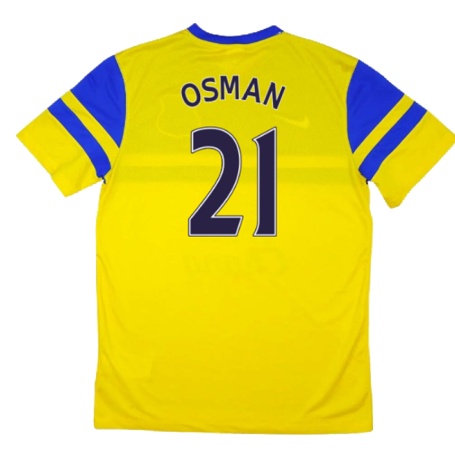 EPL Shirt 2013-14 Everton Away Durable - Flexible S Adults #97182
