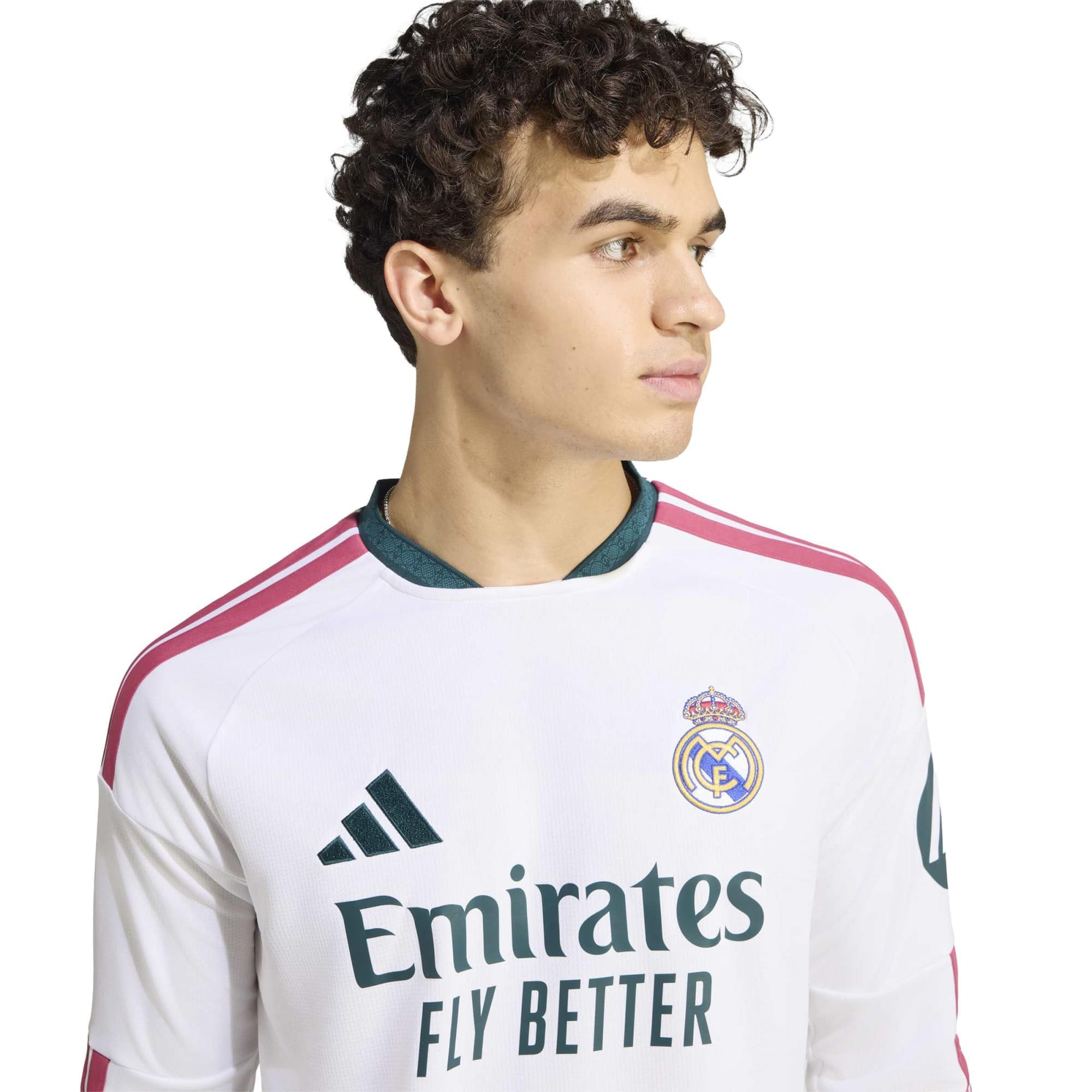 [SJH] Real Madrid 2026/27 Home Replica Long Sleeve Jersey - White
