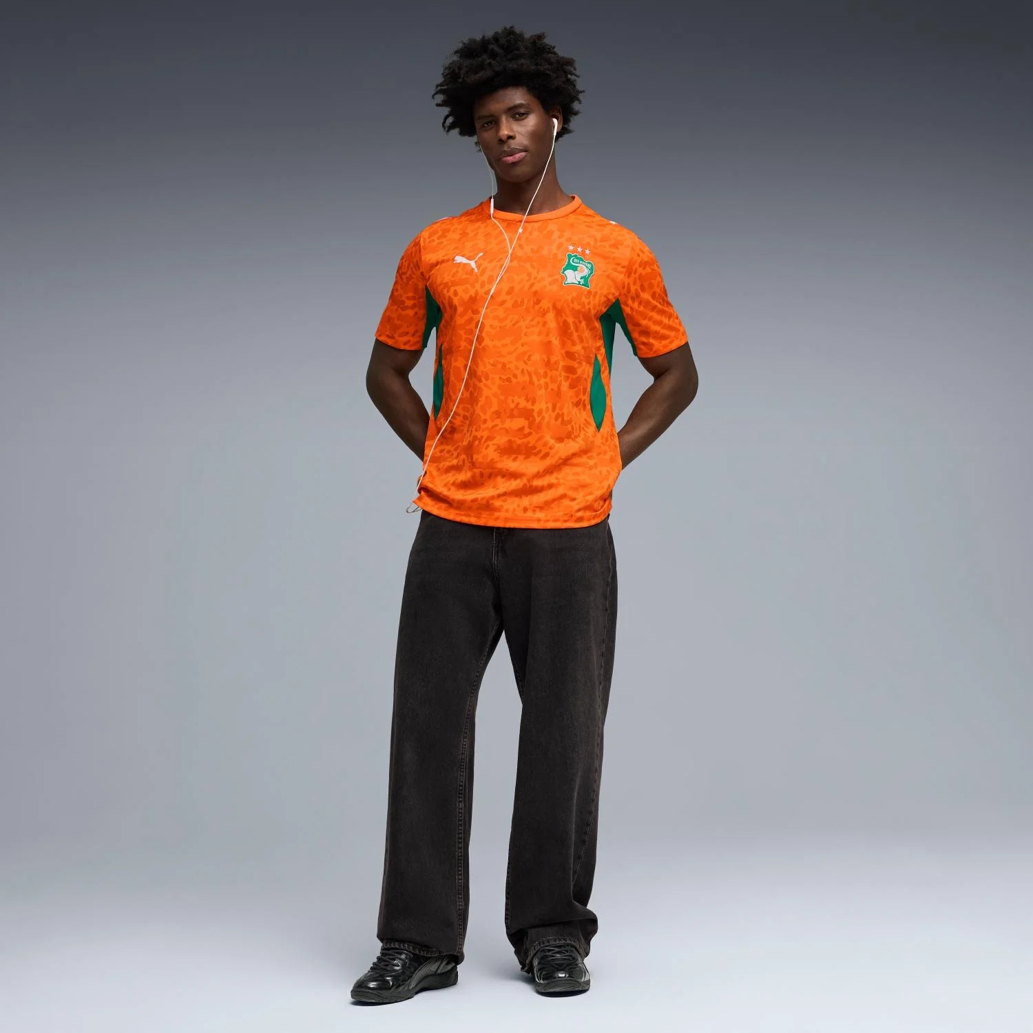 Côte d'Ivoire 2026 Home Jersey Men's - Vibrant Orange Elephant Edition