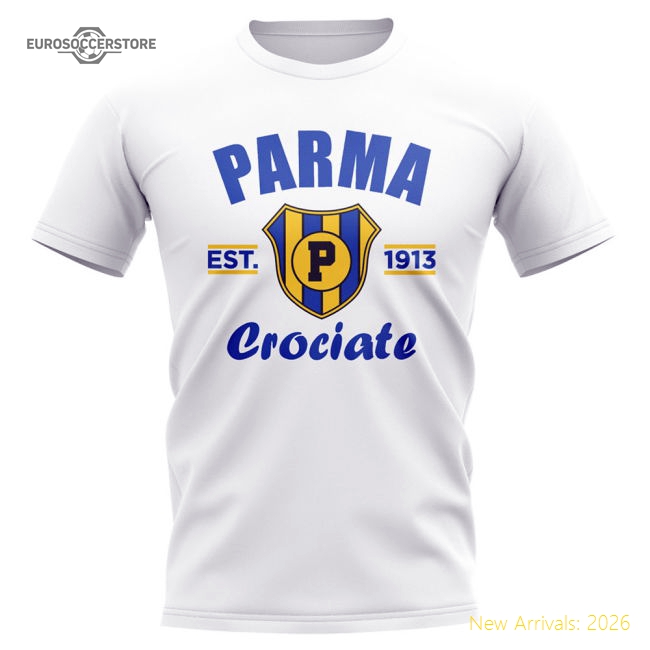 Parma Established Football Casual Tee (white) - Economical