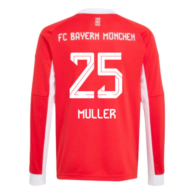 Kids Bayern Munich Home Jersey 2025-2026 #16