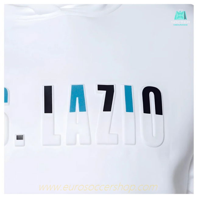 2024-2025 Lazio Over The Head Hoodie (White)