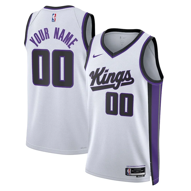 Sacramento Kings SAC Swingman Jersey - trendy official - White