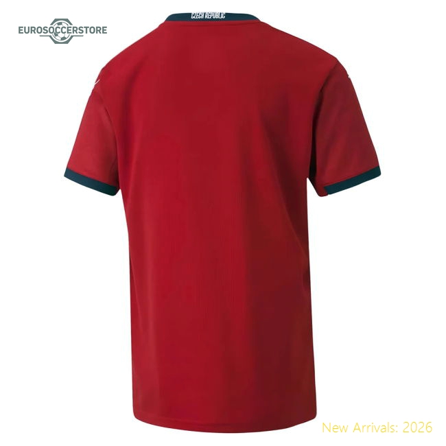 Czech Republic Children 2020 Home Jersey Shirt Football Fan Apparel