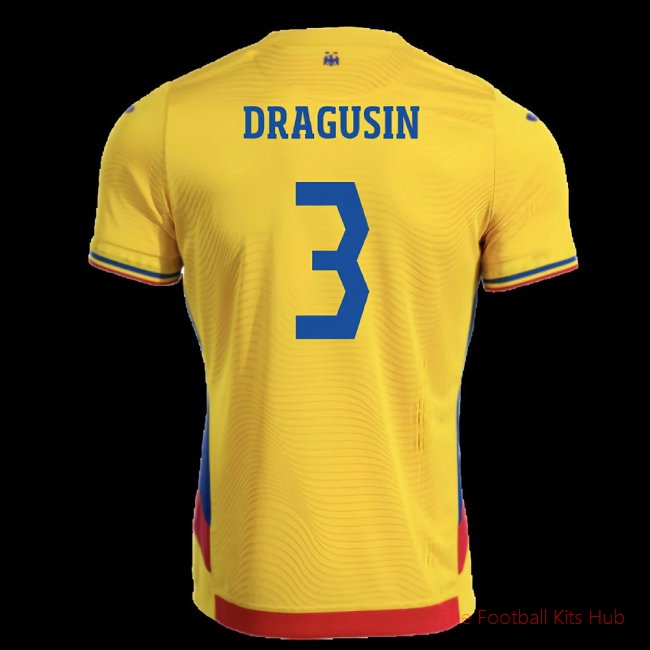 [JED] 2025/26 Romania Home Shirt (Dragusin 3)