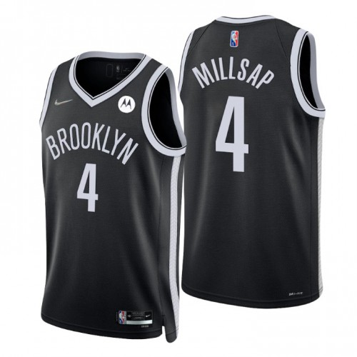 Nike Nets Black Brooklyn Nets #4 Jersey - Great Value Premium Quality