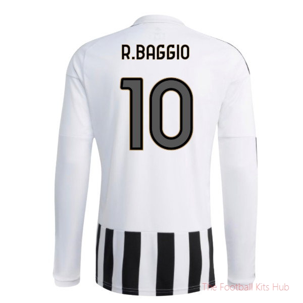 Juventus 2026-2027 Long Sleeve Home Shirt (R.Baggio 10)