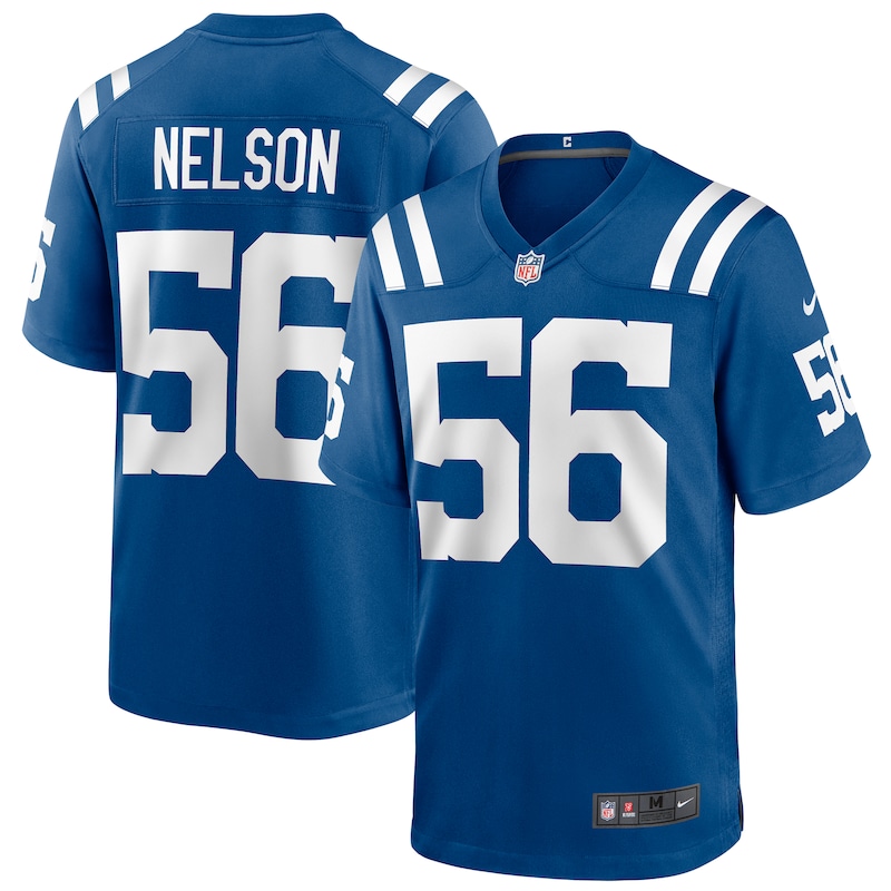 None Quenton Nelson Champion IND Colts Professional Jersey for NFL Fan