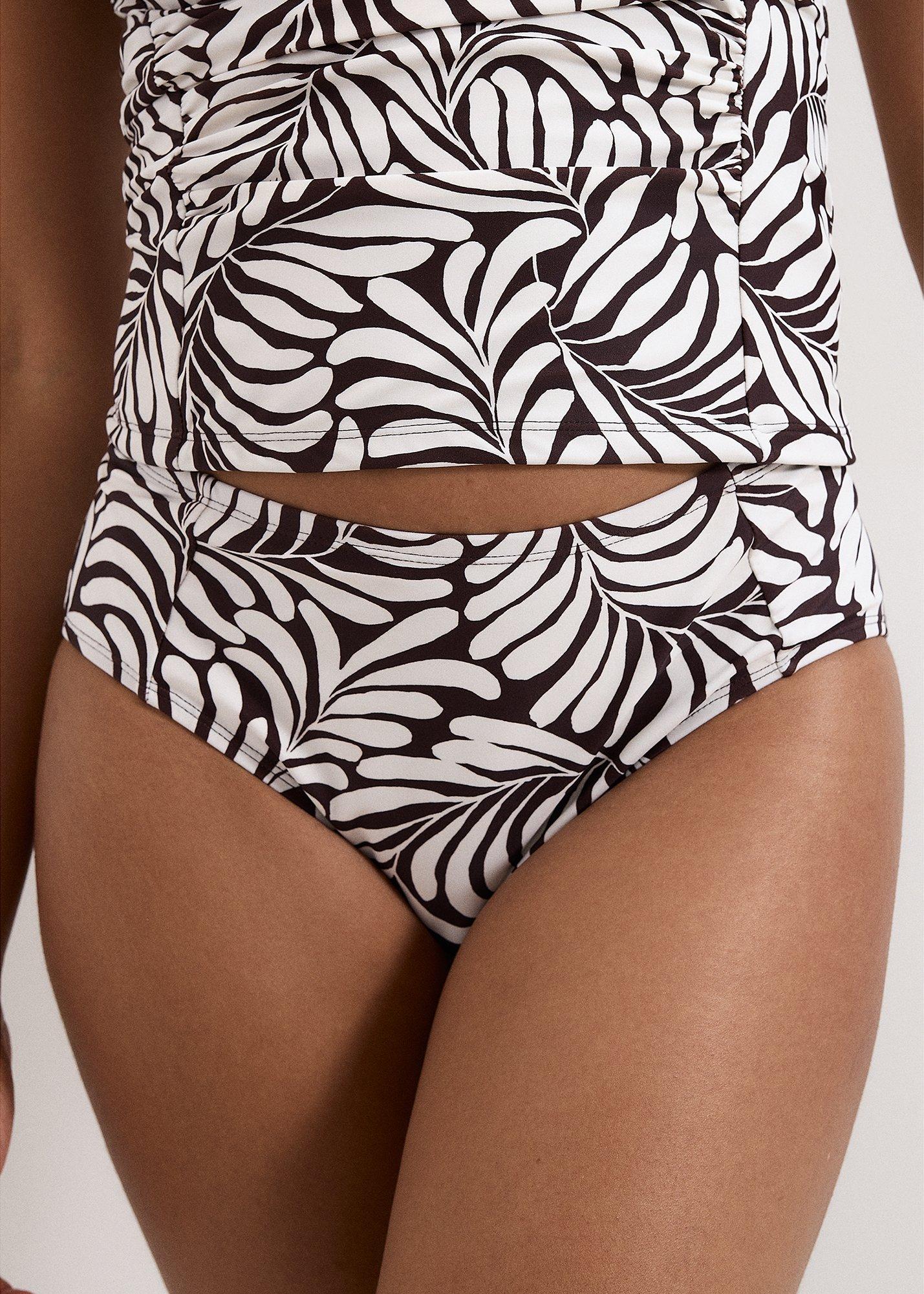 Rio Leaf Print Tankini Bottom