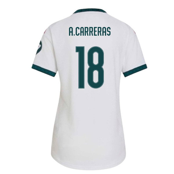 [HP] 2026-2027 Real Madrid Authentic Home Shirt (Womens) (A.Carreras 18)