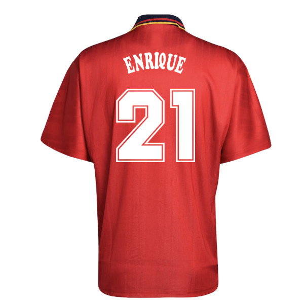[JED] 1994 Spain Originals Reissue Home Shirt (ENRIQUE 21)