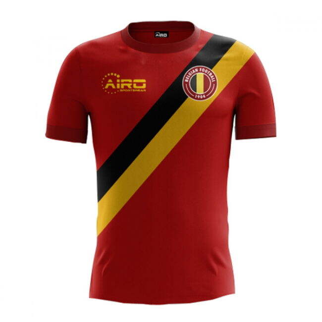 2025-2026 Belgium Airo Concept Home Shirt (De Bruyne 7)