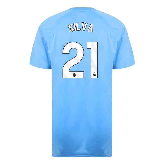 Man City Poly T-Shirt (Blue) (Silva 21)