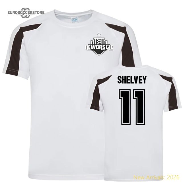 Official Jonjo Shelvey Newcastle Sports Training Jersey (white