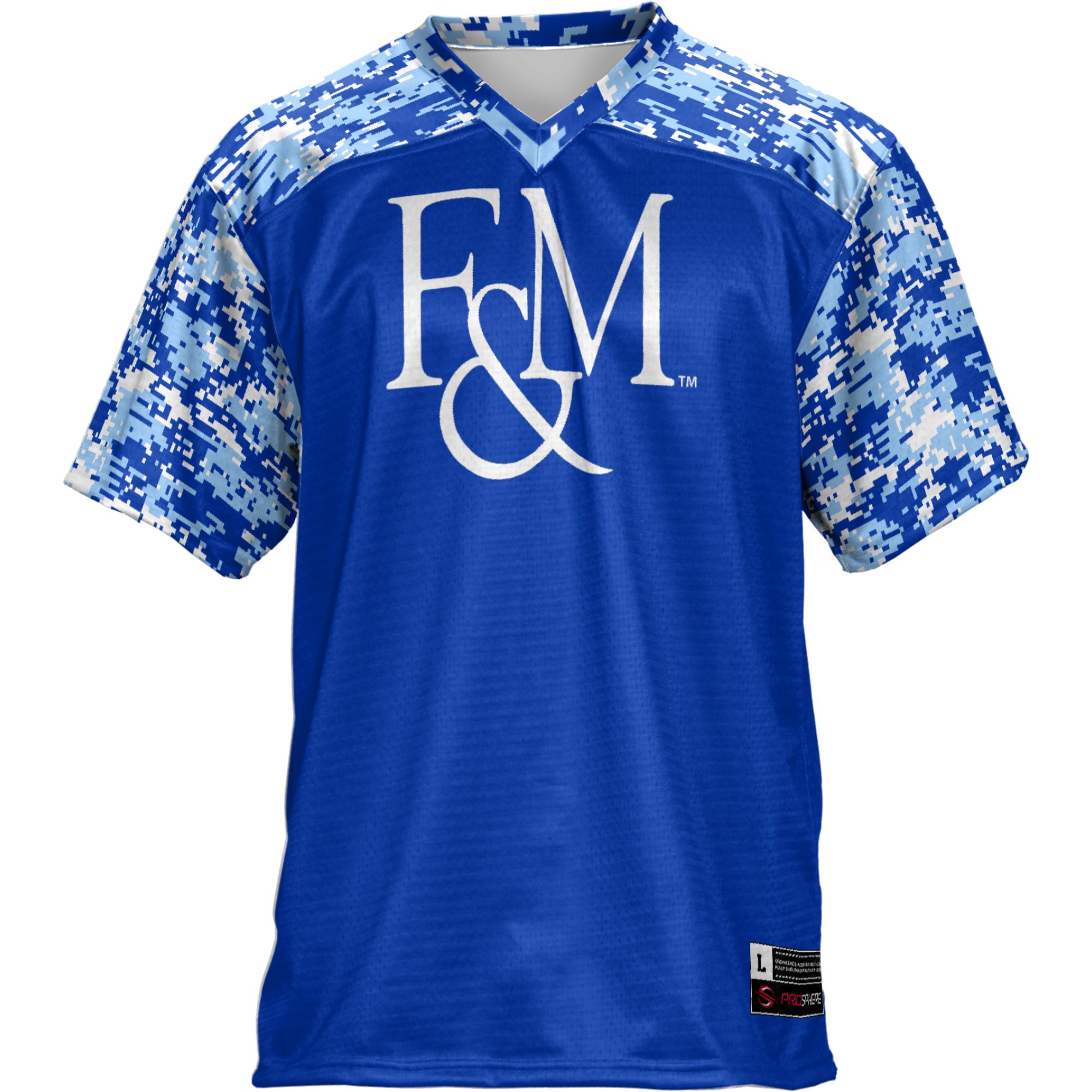 Franklin & Marshall Diplomats GameDay Greats Football Jersey - Blue