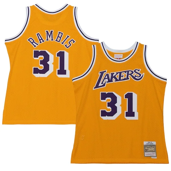 Kurt Rambis LAL Basketball Jersey - Best Value - Licensed Product