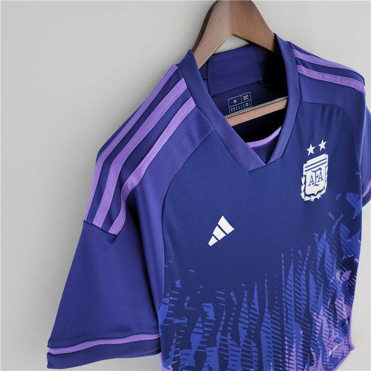 Advanced Fabric Argentina World Cup 2022 Away Blue Soccer Jersey