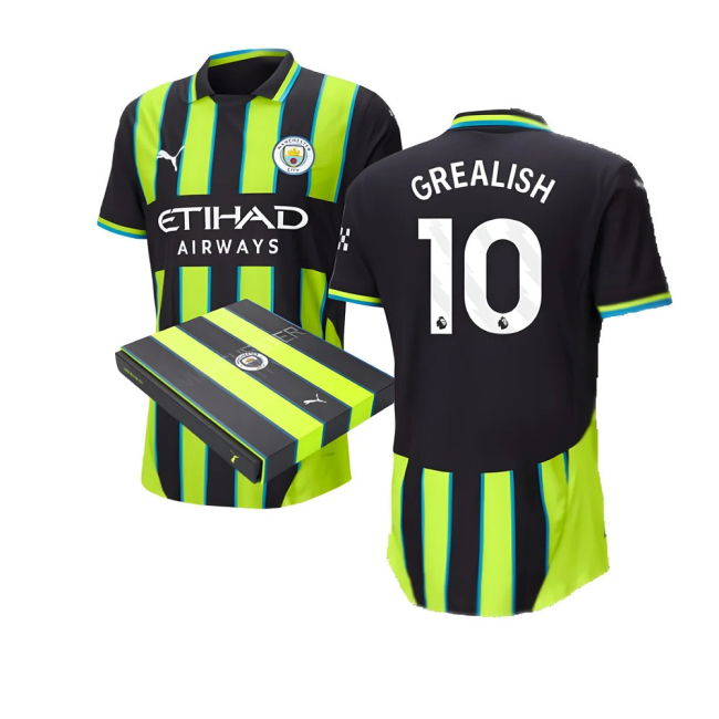 2024-2025 Performance Man City Soccer Jerseys Away Jersey