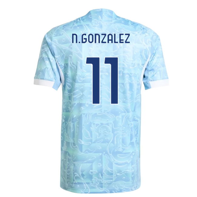 2025-2026 Juventus Away Shirt (N.Gonzalez 11) Durable Stitching