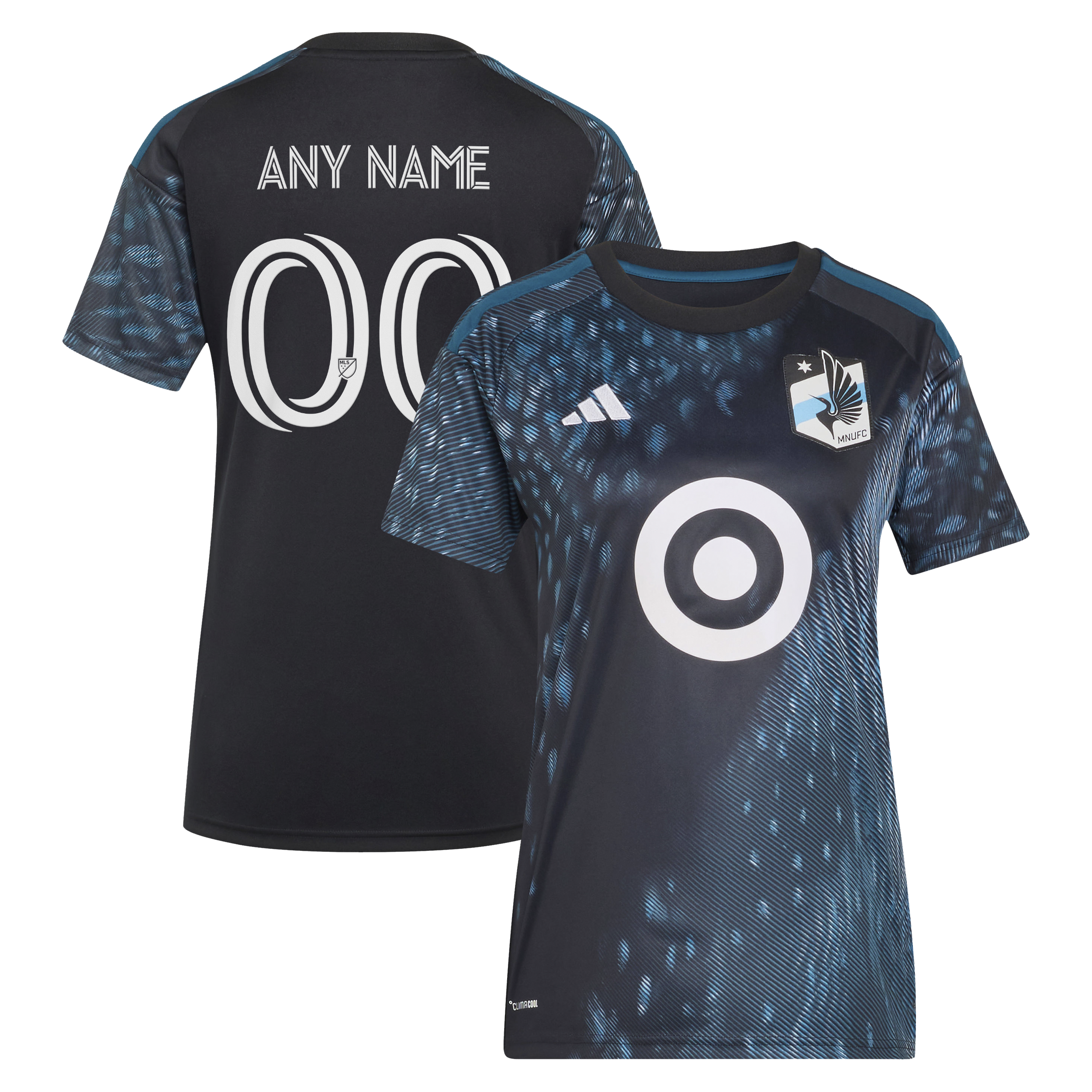 [SJH] Minnesota United FC Women's 2026 The Decade Kit Replica Custom Jersey - Black