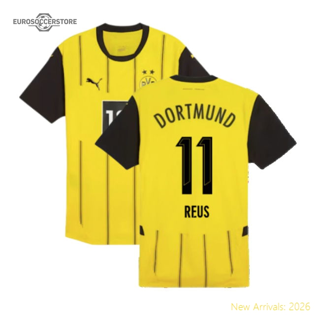 Authentic Football Club Home Reus Jersey Moisture-wicking