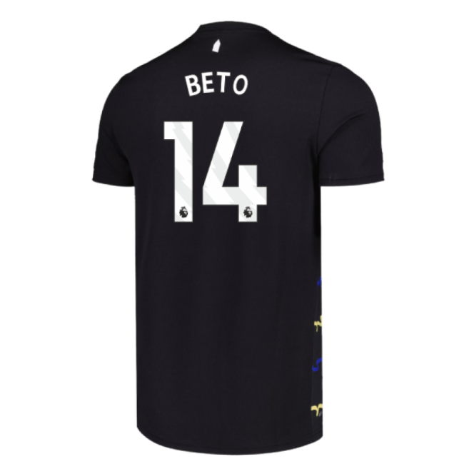 2025-20 Everton Authentic Third Jersey Beto #14 S
