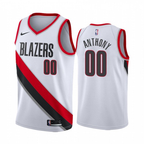 White POR Trail Blazers #00 Nike Modern Jersey Basketball Jersey