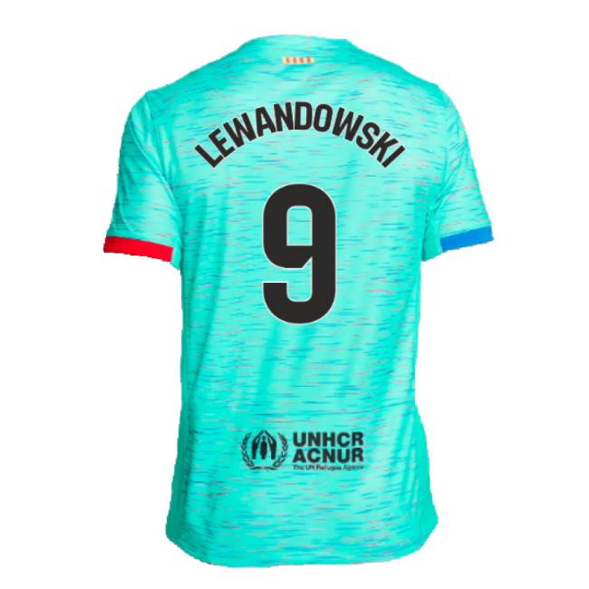 Barcelona La Liga Lewandowski Third Top-tier Jersey Nike Dri-fit