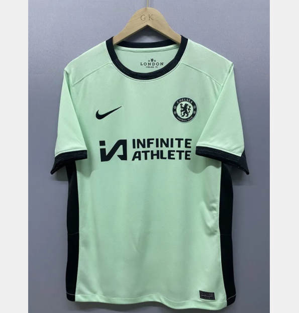 Quick Dry 2324 Chelsea Football Shirt Third Green Soccer Jersey