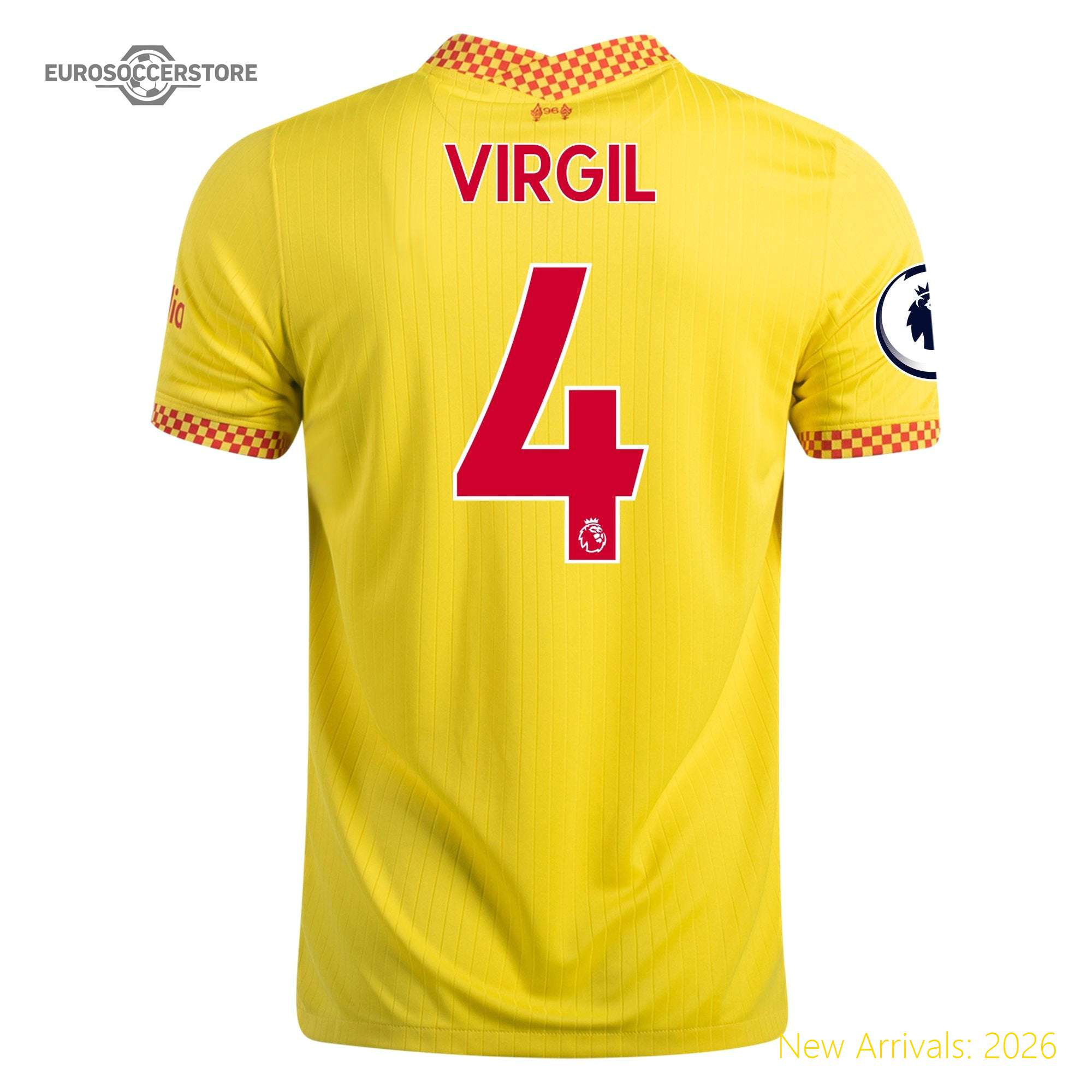 Trendy Official Adult Liv Soccer Star Third Jersey 2021