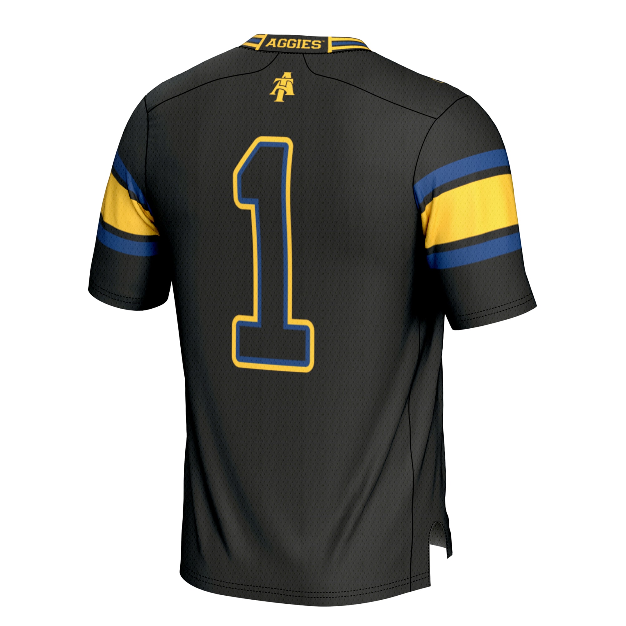 #1 North Carolina A&T Aggies GameDay Greats Football Jersey - Black