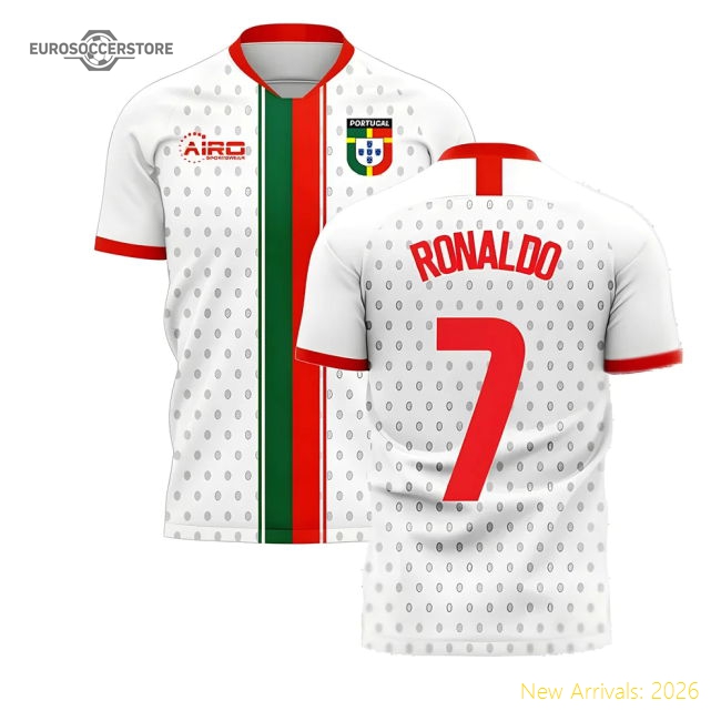Portugal 2025-2026 Away Concept Football Kit (Libero) (RONALDO 7)