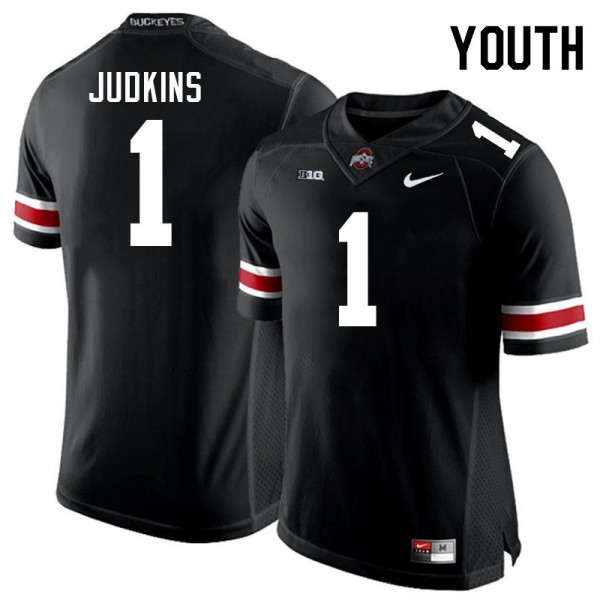 Quinshon Judkins Ohio State Buckeyes #1 Nike Youth Black Official