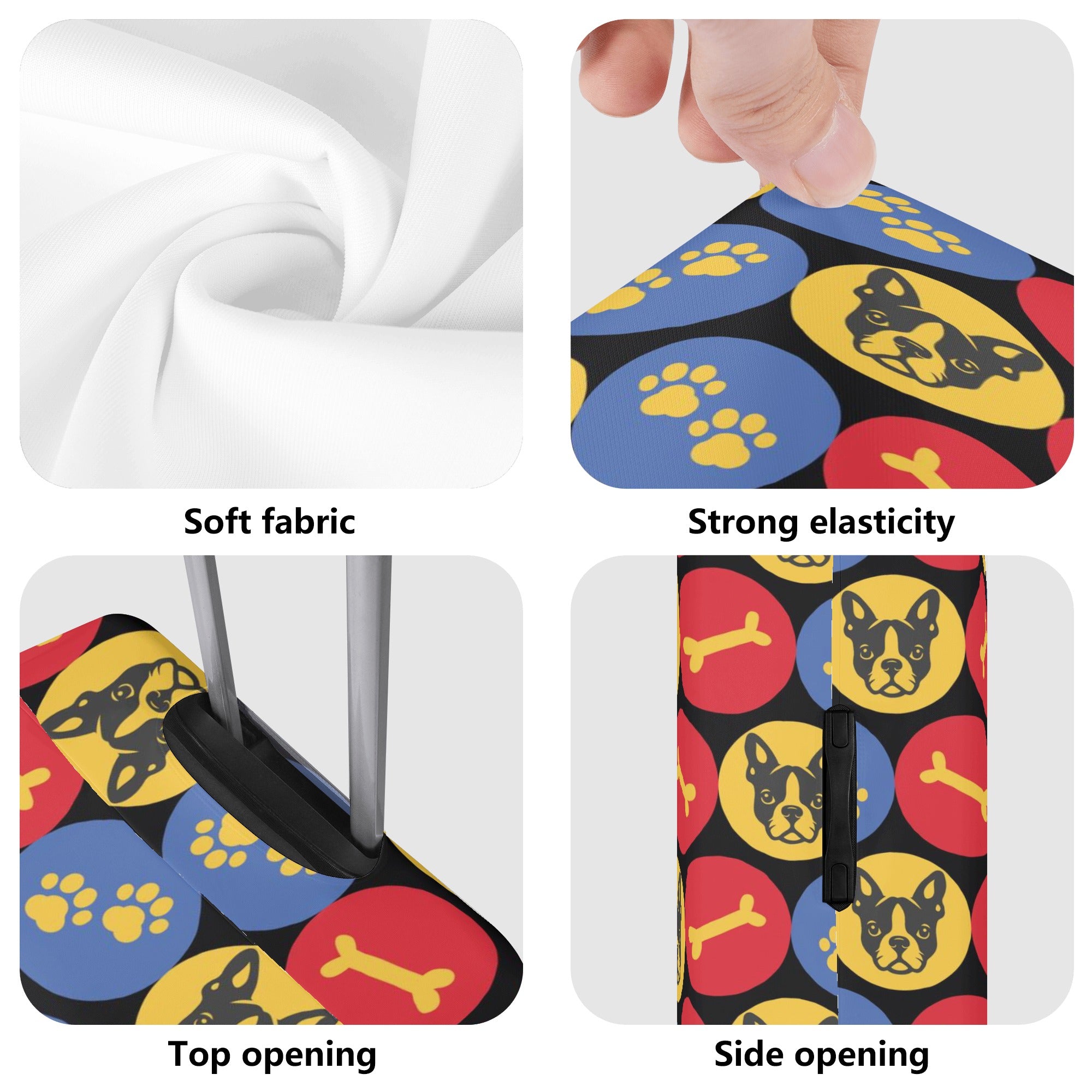 Everyday Tyson - Luggage Cover For Boston Terrier Lovers for Everyday