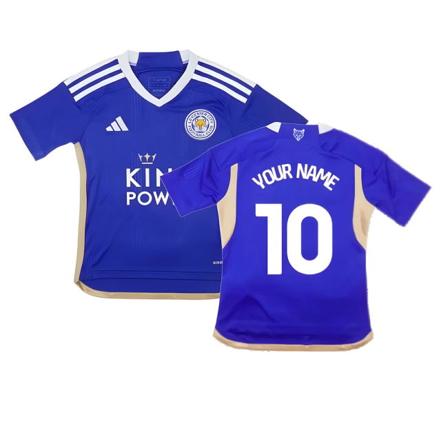 2023-2024 Leicester City Home Shirt (Kids) (Your Name) | Classic Style