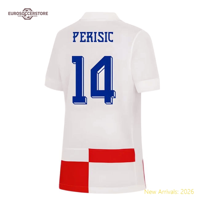 Safe Kids Football Team Perisic Jersey 2024-2025 Tag-free
