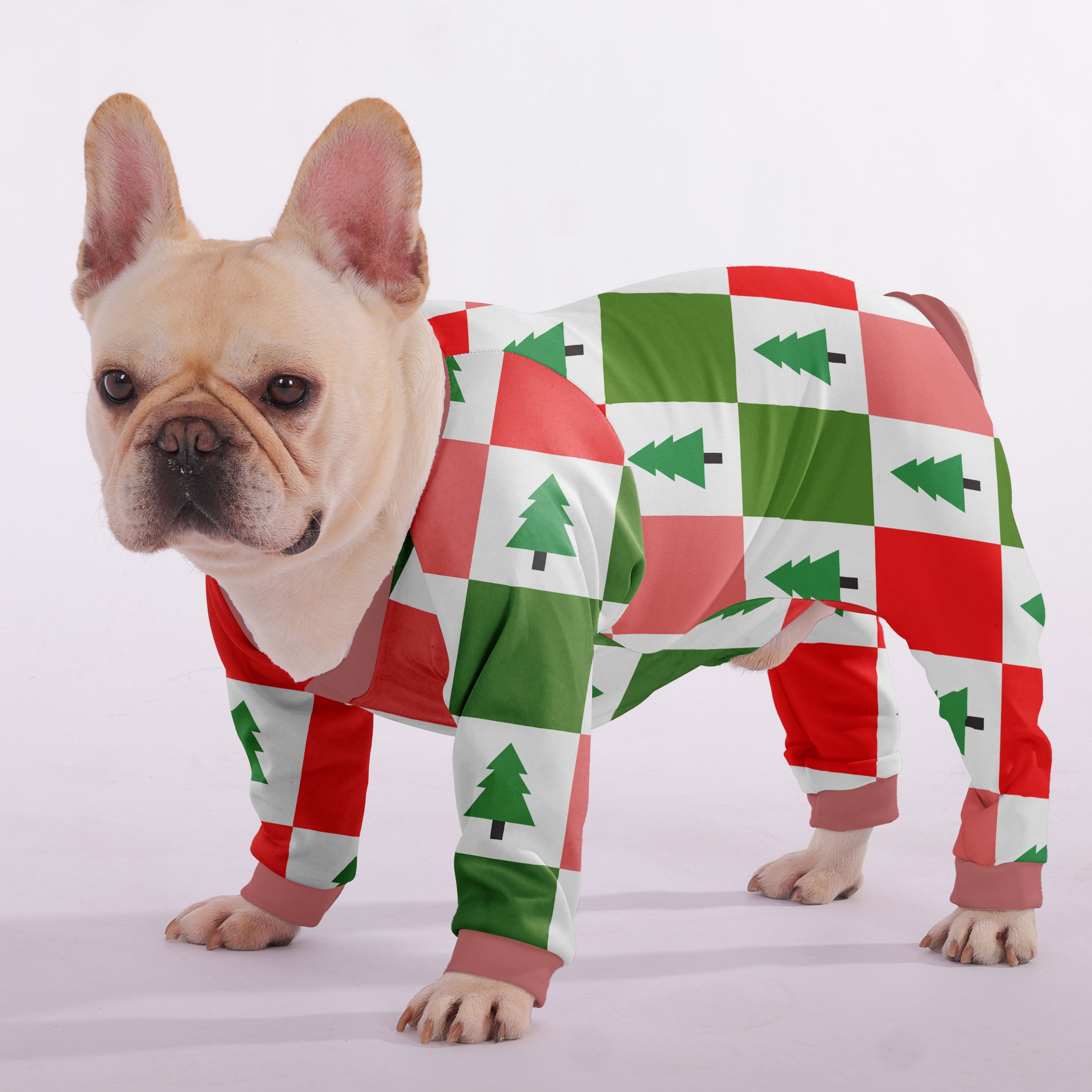 French Bulldog Christmas Frenchie Pajama Practical Pet Supply