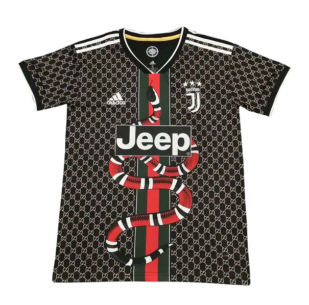 2019-20 JUVENTUS BLACK SNAKE FOOTBALL SHIRT - Official Replica 5577